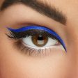 Super Colour Waterproof Eyeliner ultragładki wodoodporny kolorowy eyeliner w płynie 06 Blue 1.7ml on Sale