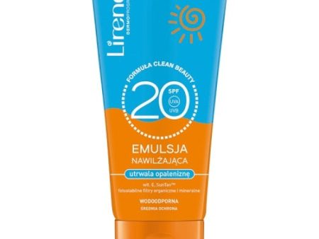 Sun emulsja nawilżająca utrwalająca opaleniznę SPF20 175ml Fashion