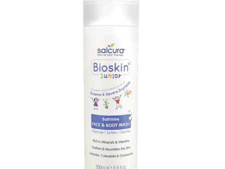 Bioskin Junior Face & Body Wash płyn do mycia twarzy i ciała dla dzieci 200ml Cheap