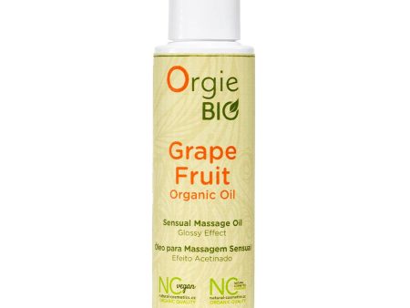 Bio Grape Fruit Organic Oil organiczny olejek do masażu 100ml For Discount