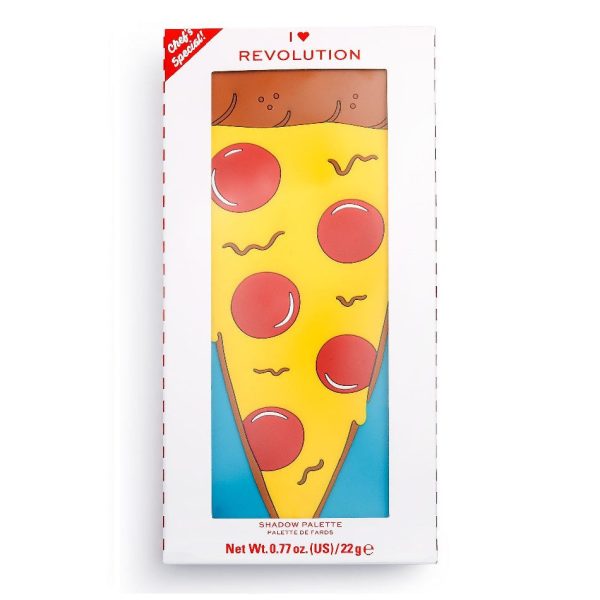 I Heart Revolution Tasty Eyeshadow Palette paleta cieni do powiek Pizza 22g Hot on Sale