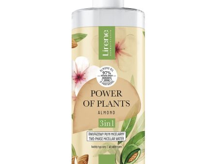 Power of Plants dwufazowy płyn micelarny 3w1 Migdał 400ml Sale