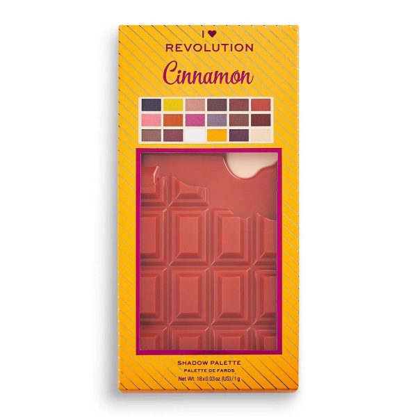 I Heart Revolution Chocolate Eyeshadow Palette paleta cieni do powiek Cinnamon 18g Cheap