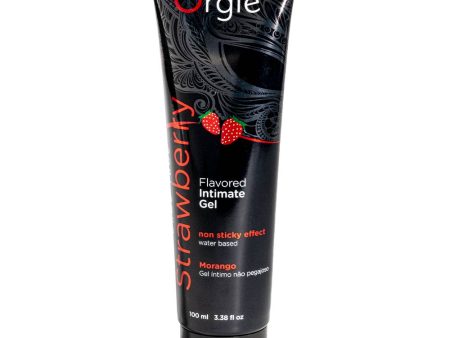 Flavored Intimate Gel Strawberry żel intymny o smaku truskawek 100ml on Sale