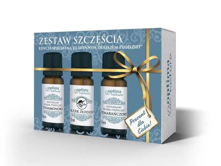 Zestaw Szczęścia zestaw olejek eteryczny Olejek Złodziei 10ml + olejek eteryczny Pomarańczowy 10ml + olejek eteryczny Cynamonowy 10ml Online Sale