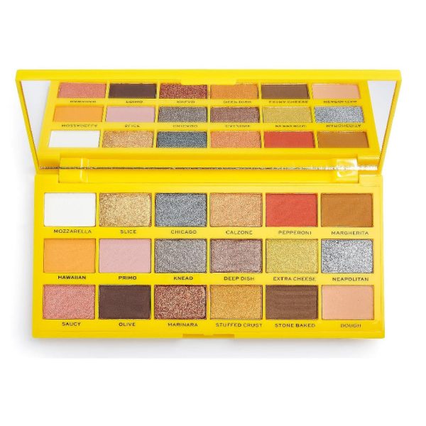 I Heart Revolution Tasty Eyeshadow Palette paleta cieni do powiek Pizza 22g Hot on Sale