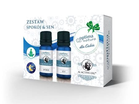 N-Active Oil zestaw olejek eteryczny Spokój 10ml + olejek eteryczny Sen 10ml For Cheap