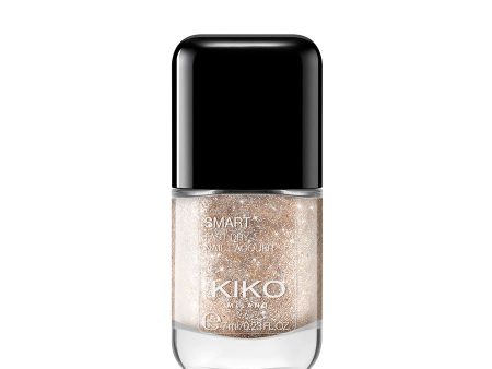 Smart Nail Lacquer Biodegradable Glitter Edition szybkoschnący lakier do paznokci z biodegradowalnym brokatem 313 Pale Orange 7ml For Discount