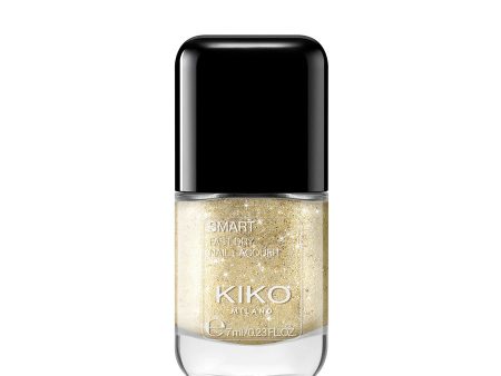 Smart Nail Lacquer Biodegradable Glitter Edition szybkoschnący lakier do paznokci z biodegradowalnym brokatem 312 True Gold 7ml Sale