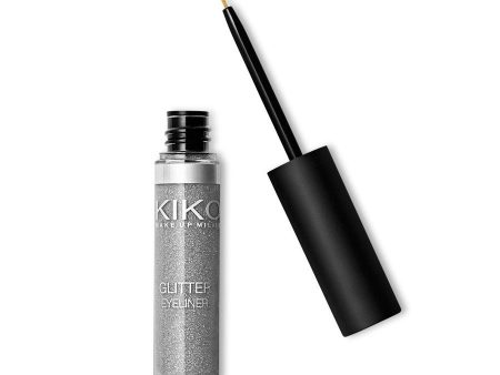 Glitter Eyeliner eyeliner w żelu z brokatem 02 Silver 4.5ml Online Sale