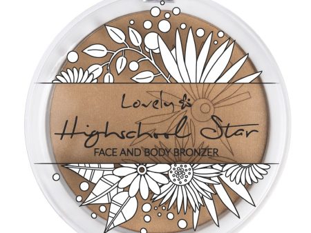 Highschool Star Bronzer satynowy bronzer do twarzy i ciała 16g Fashion