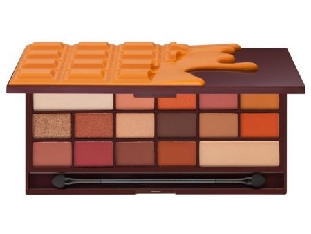 I Heart Revolution Chocolate Eyeshadow Palette paleta cieni do powiek Orange 22g Sale