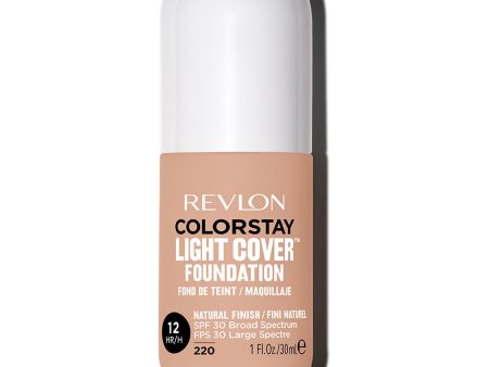 ColorStay Light Cover Foundation lekki podkład do twarzy 220 Natural Beige 30ml Online Sale