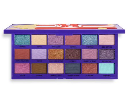 I Heart Revolution Tasty Eyeshadow Palette paleta cieni do powiek Popcorn 22g Fashion