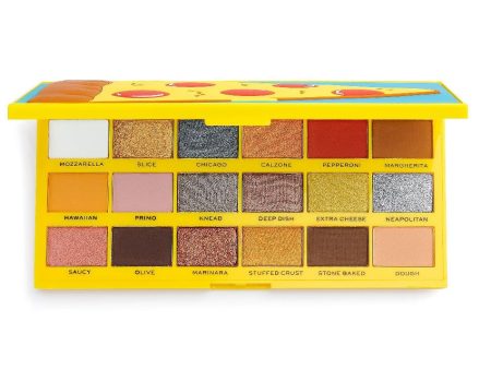 I Heart Revolution Tasty Eyeshadow Palette paleta cieni do powiek Pizza 22g Hot on Sale