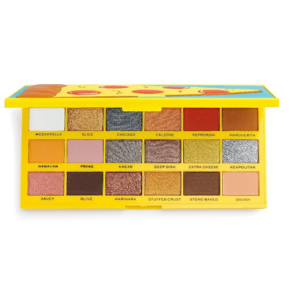 I Heart Revolution Tasty Eyeshadow Palette paleta cieni do powiek Pizza 22g Hot on Sale