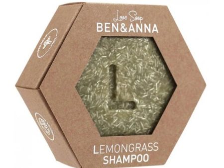 Shampoo szampon do włosów w kostce Lemongrass 60g Discount