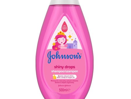 Johnson s Shiny Drops szampon dla dzieci z olejkiem arganowym 500ml on Sale