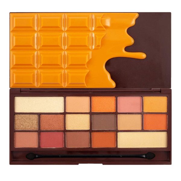 I Heart Revolution Chocolate Eyeshadow Palette paleta cieni do powiek Orange 22g Sale