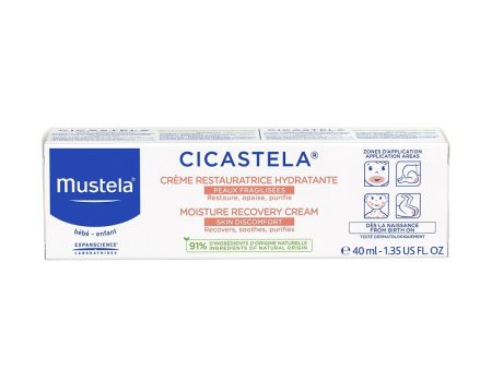 Cicastela krem regeneracyjny dla niemowląt i dzieci 40ml For Sale