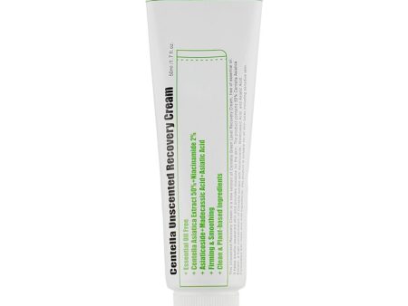 Centella Unscented Recovery Cream bezzapachowy krem regenerujący na bazie wąkroty azjatyckiej 50ml Online