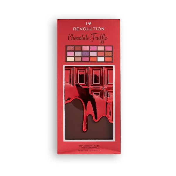 I Heart Revolution Chocolate Eyeshadow Palette paleta cieni do powiek Truffle 18g Online Sale