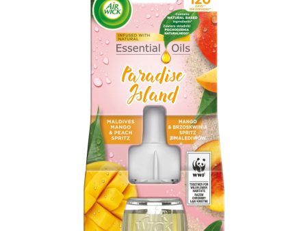 Essential Oils wkład do elektrycznego odświeżacza Mango i Brzoskwinia Spritz z Malediwów 19ml For Sale