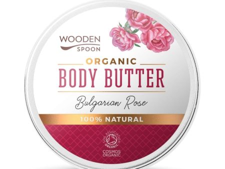 Organic Body Butter organiczne masło do ciała Bulgarian Rose 100ml For Sale