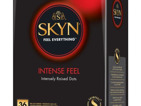 Skyn Intense Feel nielateksowe prezerwatywy z wypustkami 36szt For Discount