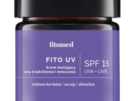 Fito UV SPF15 krem matujący do cery trądzikowej i mieszanej 55g For Cheap