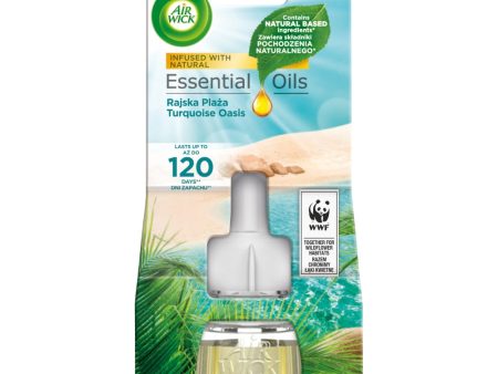 Essential Oils wkład do elektrycznego odświeżacza Rajska Plaża 19ml Online now