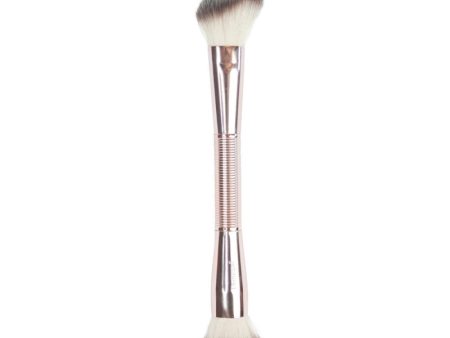 Duo Brush pędzel do nakładania pudru i różu 4204 For Discount