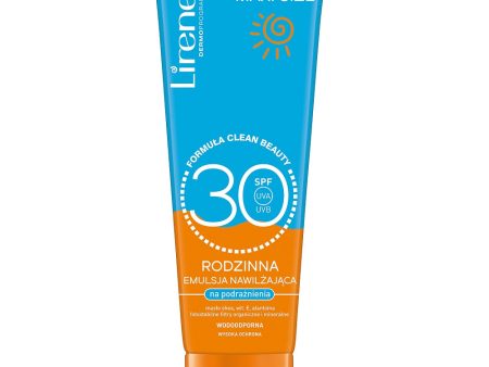 Sun Maxi Size rodzinna emulsja nawilżająca na podrażnienia SPF30 250ml Supply