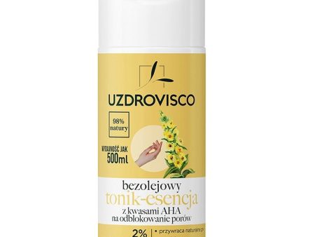 Bezolejowy tonik-esencja z kwasami AHA na odblokowanie porów 150ml Supply