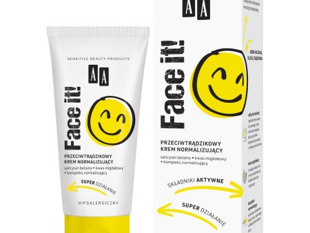 Face It! przeciwtrądzikowy krem normalizujący 40ml Online