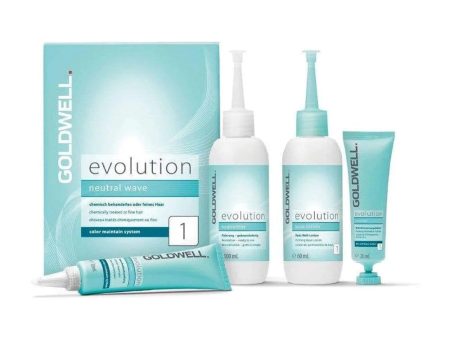 Evolution Neutral Wave Typ 1 zestaw do ondulacji lotion bazowy 60ml + lotion aktywujący 20ml + utrwalacz 100ml + kuracja pośrednia 30ml Online Sale