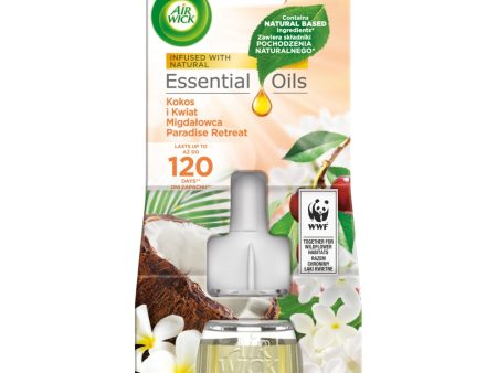 Essential Oils wkład do elektrycznego odświeżacza Kokos i Kwiat Migdałowca 19ml Discount