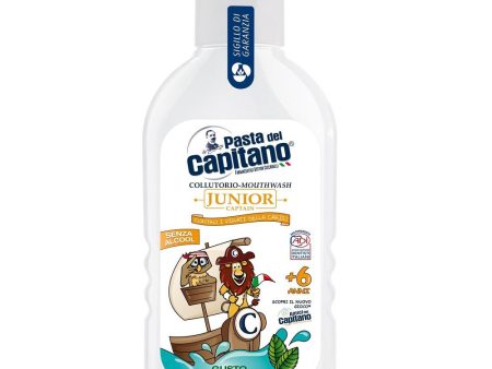 Junior Captain płyn do płukania jamy ustnej dla dzieci 6+ Słodka Mięta 400ml on Sale