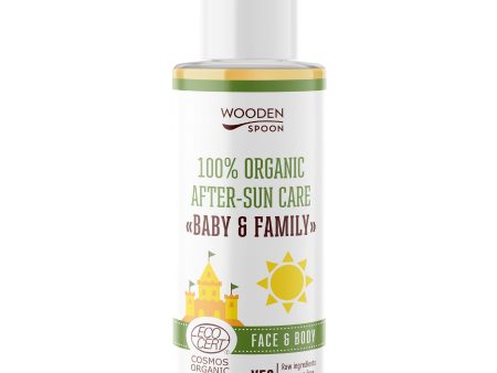 Baby & Family 100% Organic After-Sun Care naturalny olejek po opalaniu 100ml Online Hot Sale