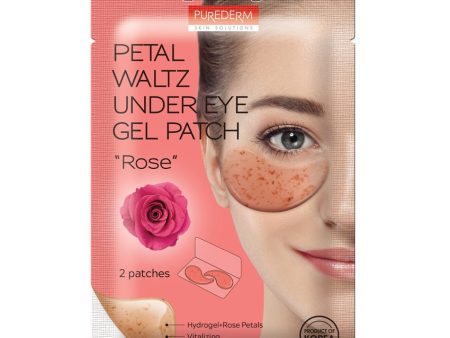 Petal Waltz Under Eye Gel Patch wegańskie płatki pod oczy Róża 2szt. Online now