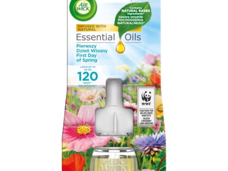 Essential Oils wkład do elektrycznego odświeżacza Pierwszy Dzień Wiosny 19ml Online Hot Sale