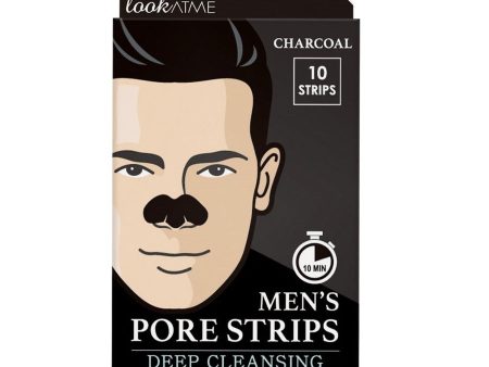 Men s Pore Strips oczyszczające plastry na nos dla mężczyzn Charcoal 10szt. For Sale