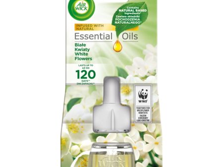 Essential Oils wkład do elektrycznego odświeżacza Białe Kwiaty 19ml Discount