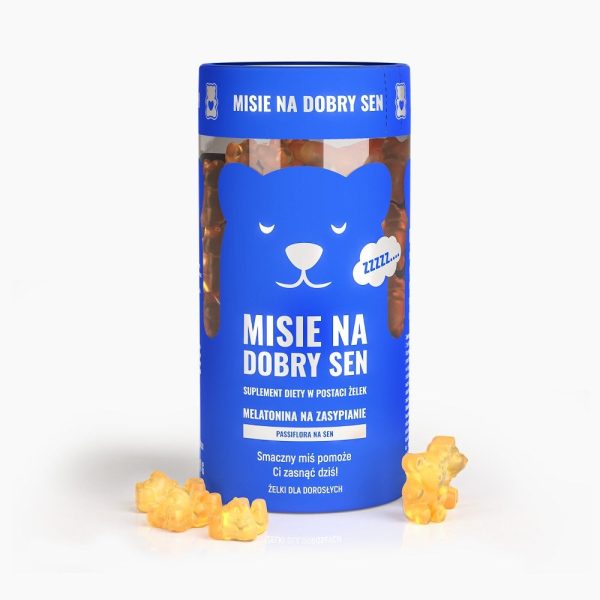 Misie na dobry sen suplement diety w postaci żelek 300g Fashion