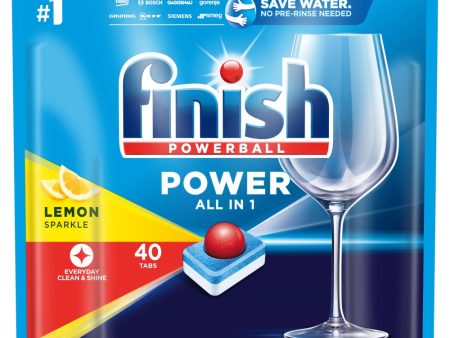 Power All in 1 tabletki do zmywarki Lemon 40szt Fashion