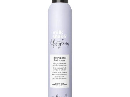 Lifestyling Strong Eco Hairspray silnie utrwalający lakier do włosów farbowanych 250ml Hot on Sale