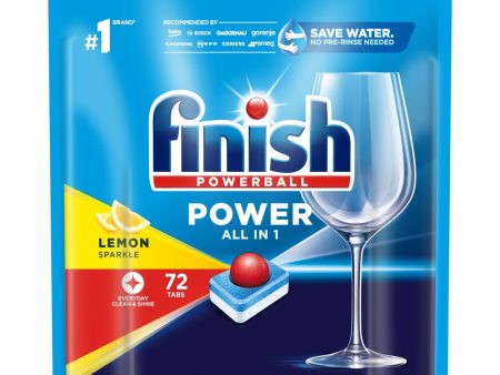 Power All in 1 tabletki do zmywarki Lemon 72szt Online Sale