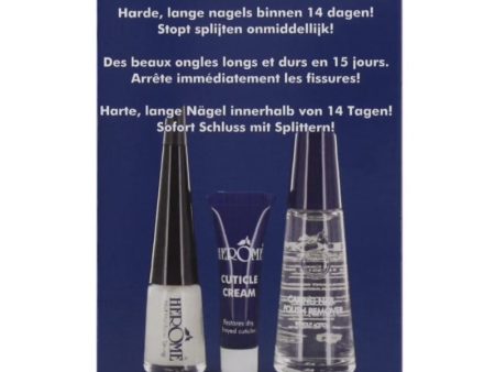 Nail Essentials zestaw zmywacz do paznokci 10ml + utwardzacz 4ml + krem do skórek 3ml Sale