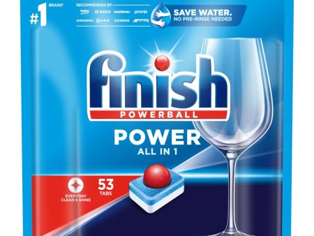 Power All in 1 tabletki do zmywarki Fresh 53szt For Sale