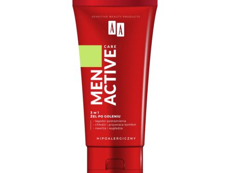 Men Active Care 3w1 żel po goleniu Online Sale